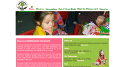 Desktop Screenshot of beechwoodchildcare.com